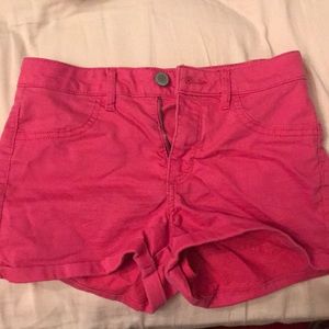 H&M pink shorts